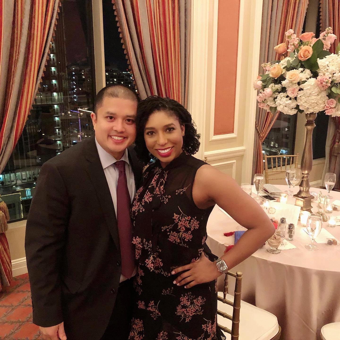 A beautiful night out celebrating our friend's wedding at the Fort Worth Club.