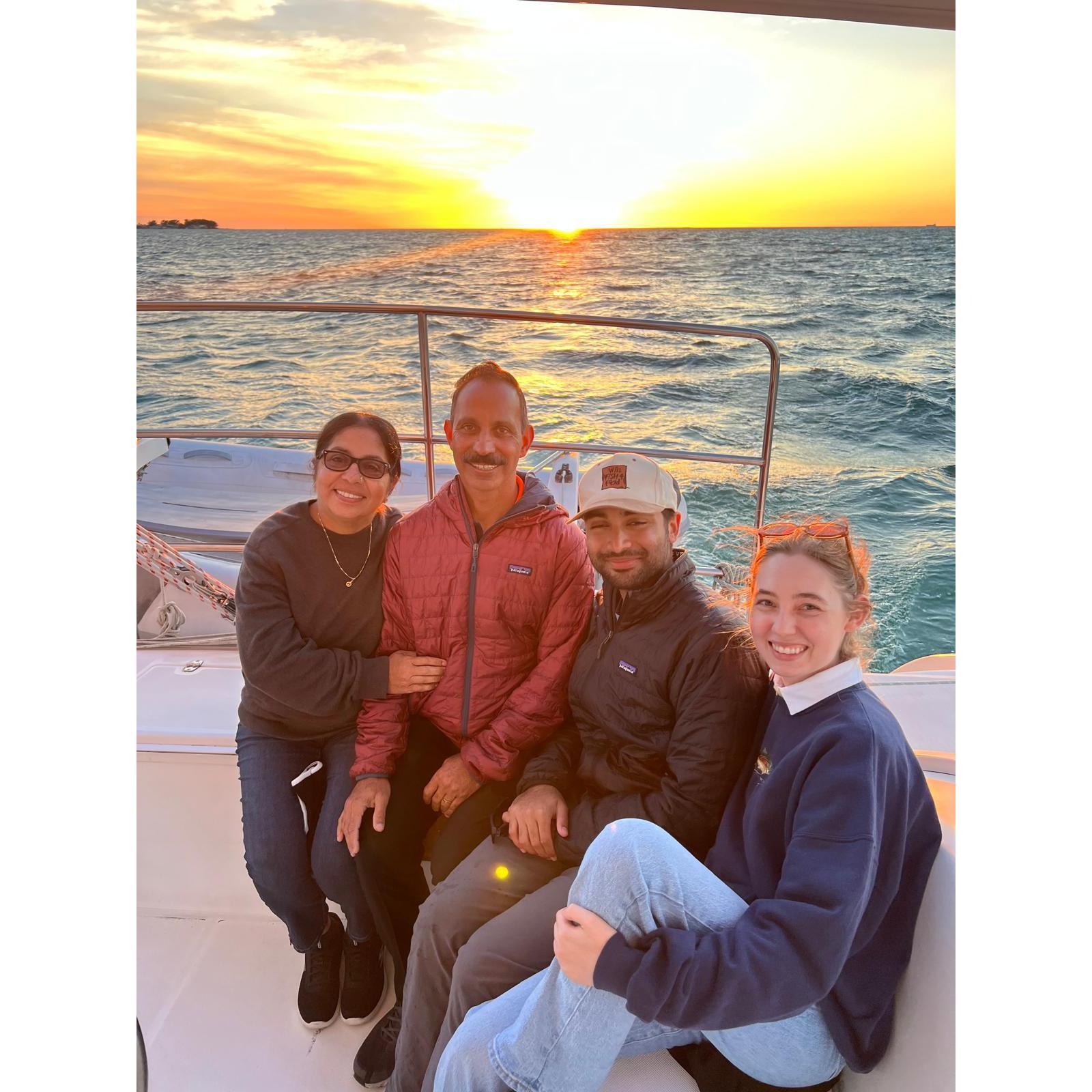 Family sailing trip for Lucas’s birthday weekend - Anna Maria Island, Florida 2024