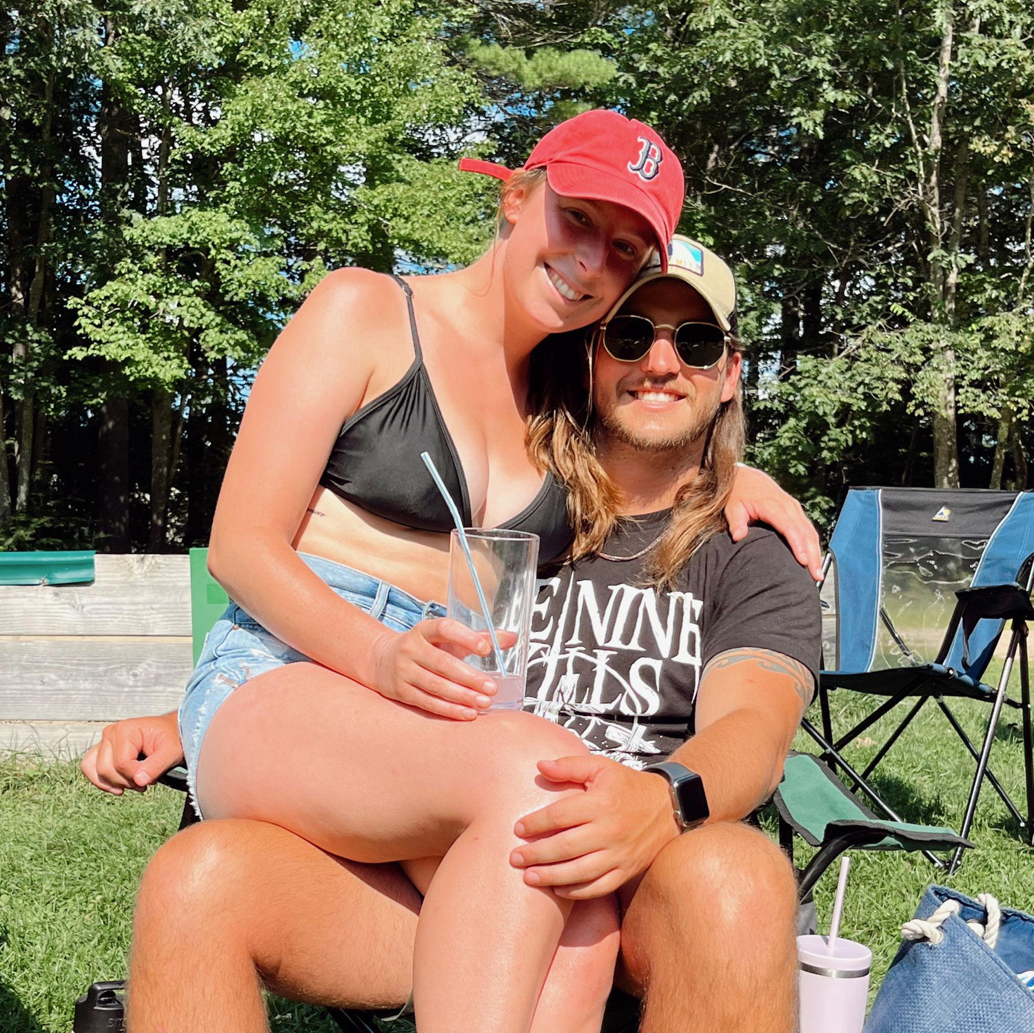 first camping trip together