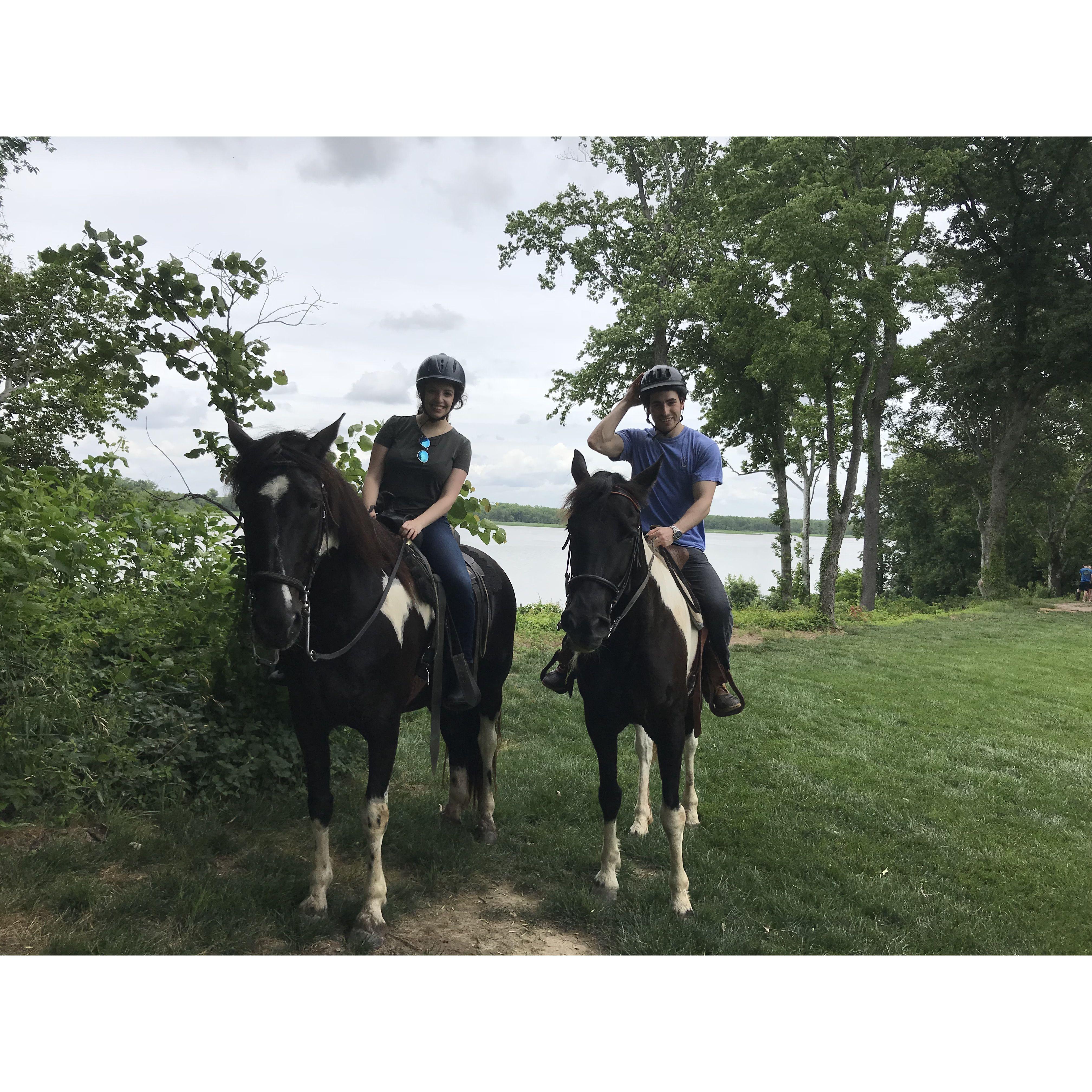 Richmond VA, 2018 (Davis is a self-proclaimed "horse girl")