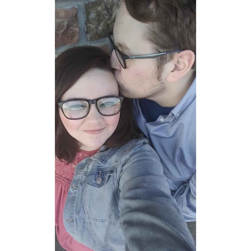 Forehead kisses are my favorite! 
-Cassady