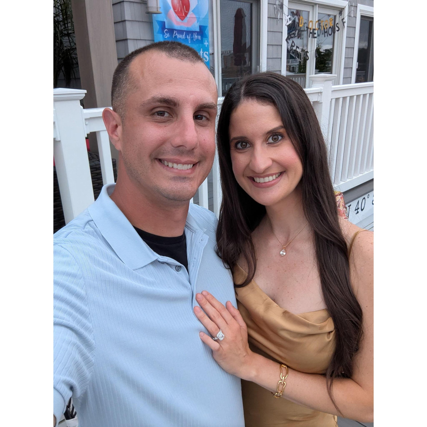 Enjoying summer while planning our dream wedding together with our families