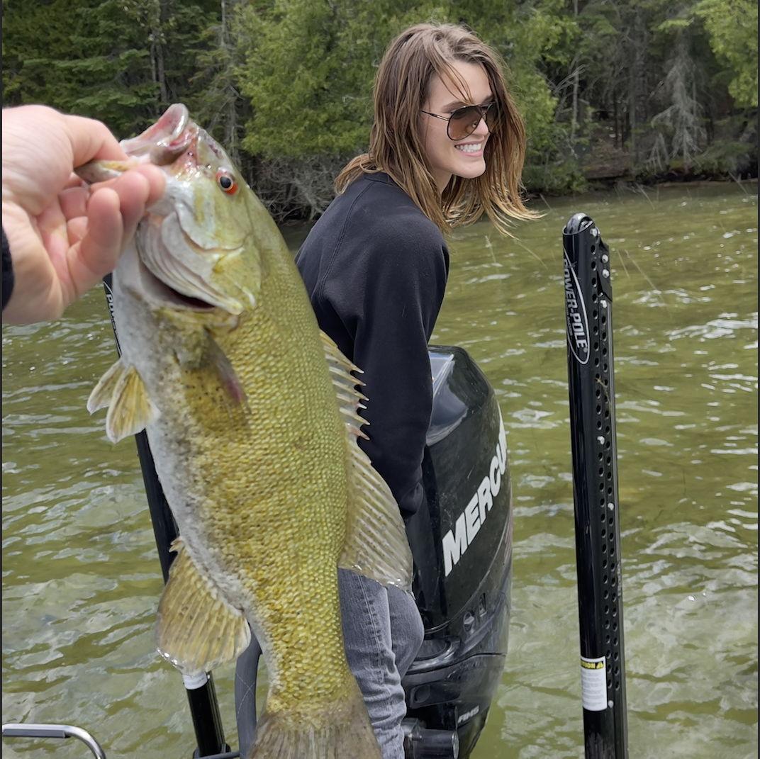 Austin's favorite fishing partner!