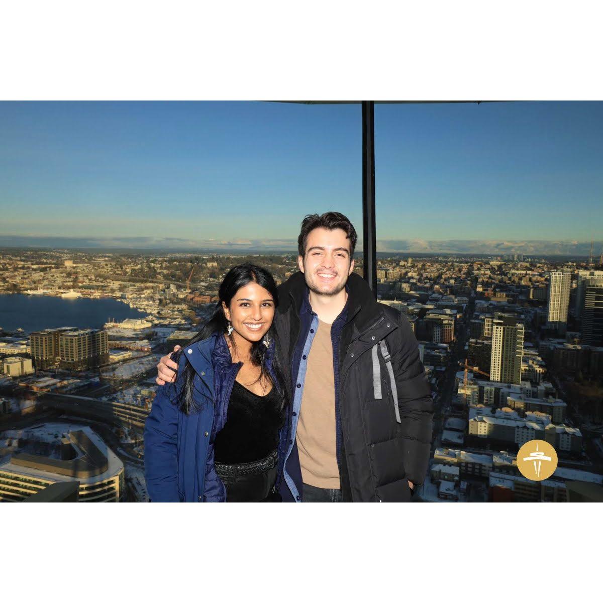 On top of the needle in Seattle!