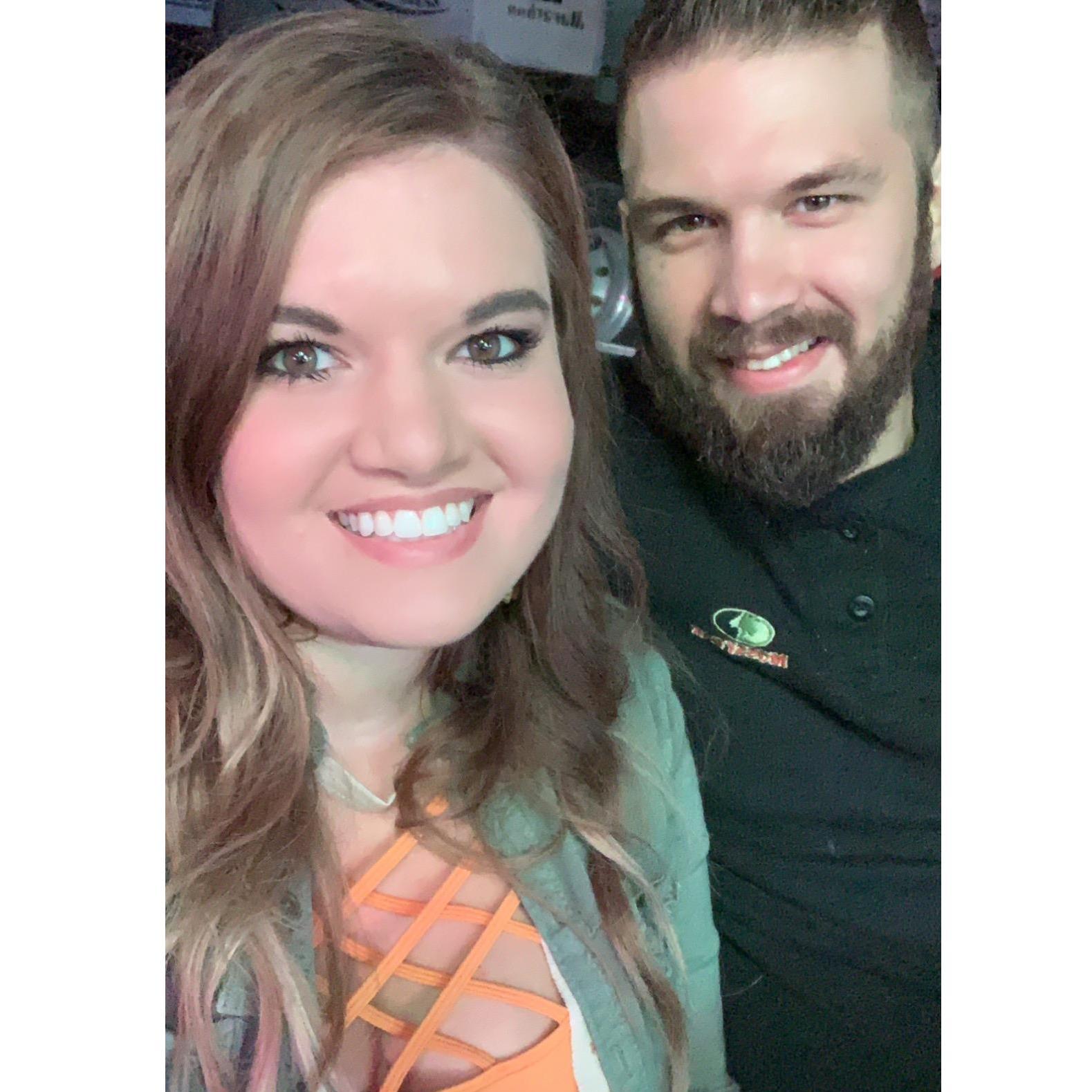Our 4th date!! The Callahan Fair. This was our first fair ride together