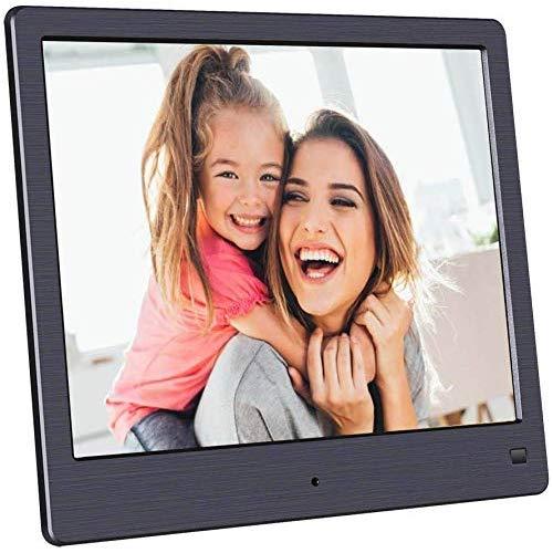 BSIMB Digital Picture Frame-Upgraded Digital Photo Frame 8 Inch 1024x768 Hi-Res Display Electronic Photo Frame with Remote Control/Motion Sensor M12