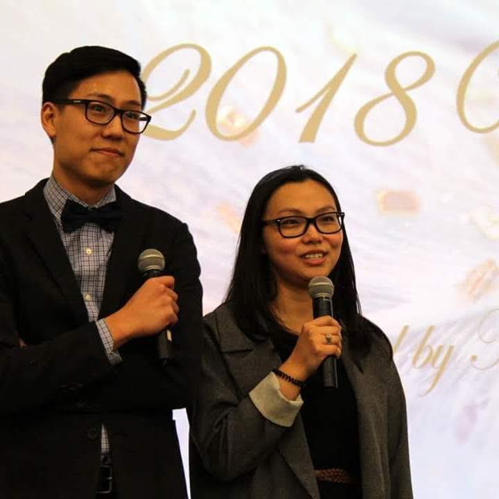 Co-hosting the variety show