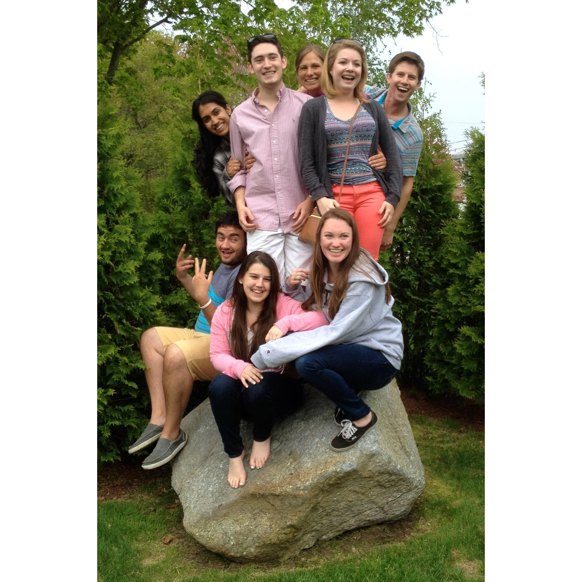 Meagan's college graduation party!