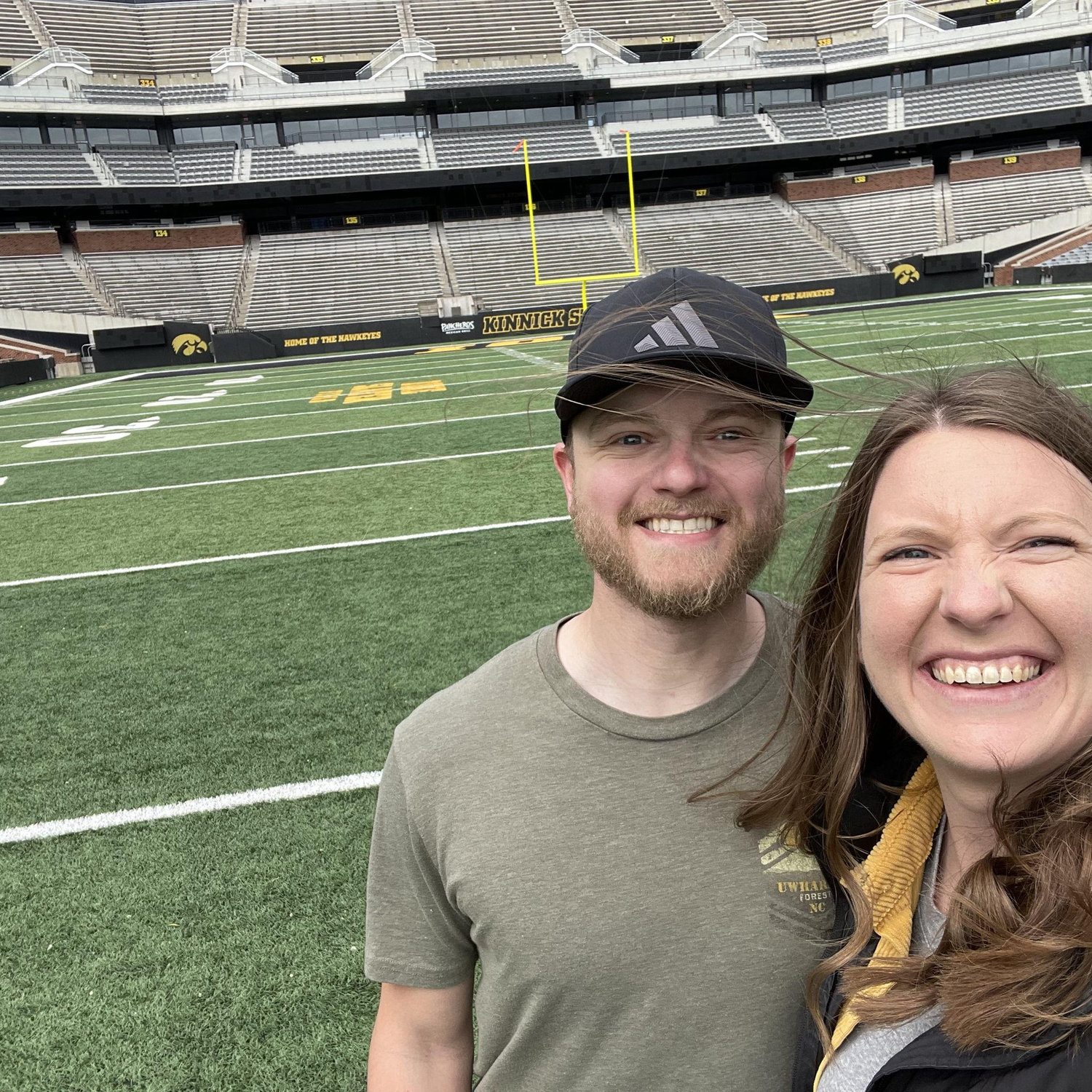 Go Hawks! Shout out to Daniel for he field access!