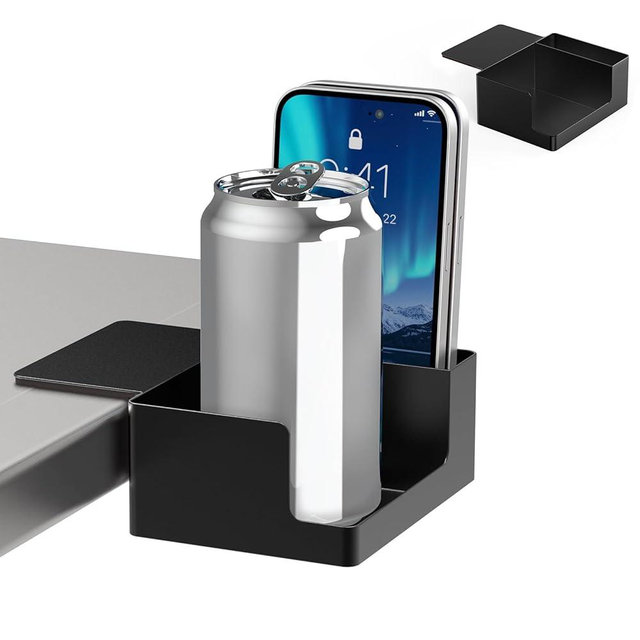 Sirozi Magnetic Drink Holder and Phone for Grill, Outdoor Griddle Accessories for Most Cup, Phone Caddy, Suit for Blackstone, Traeger etc.