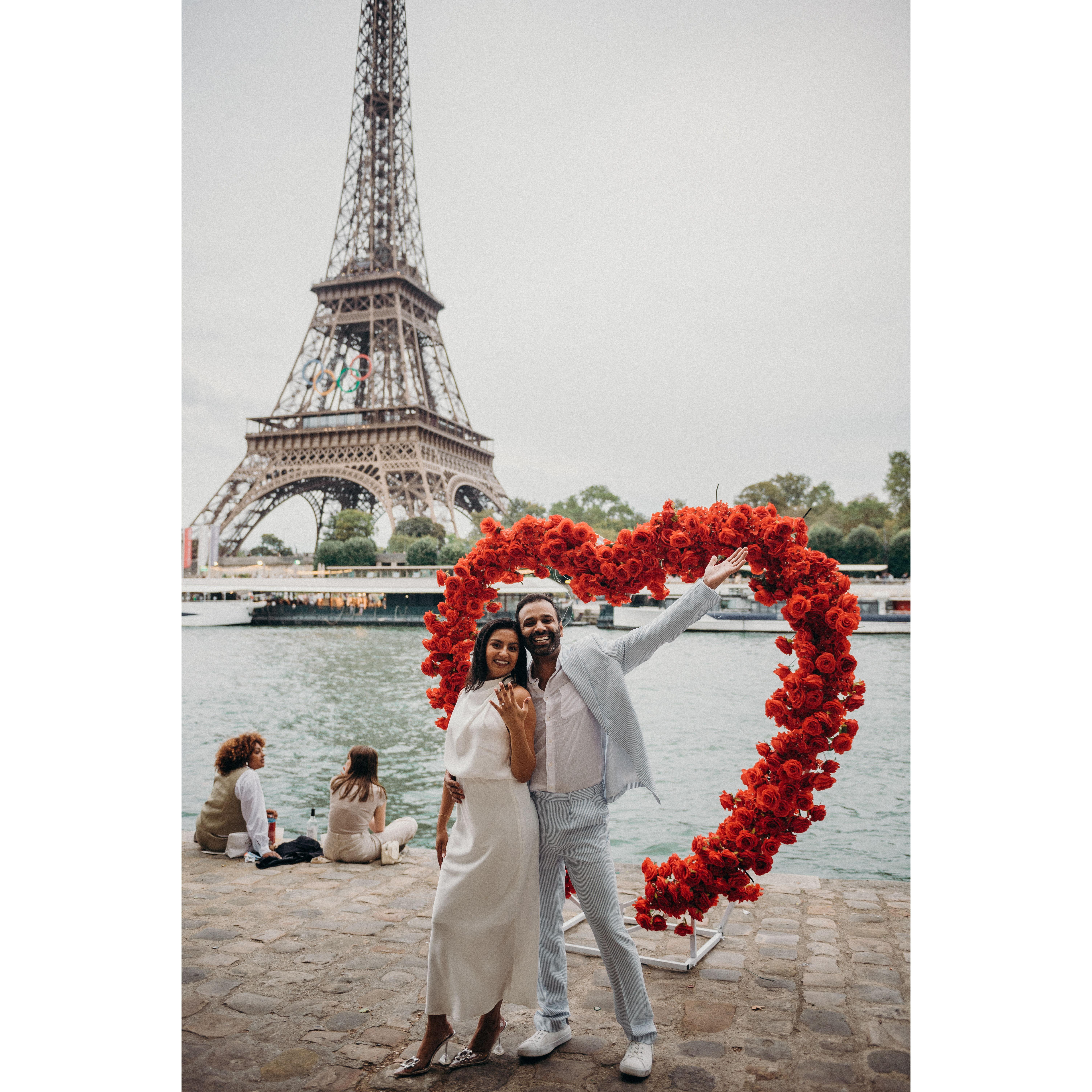 "Yes." ✔️
"I do." ⏳