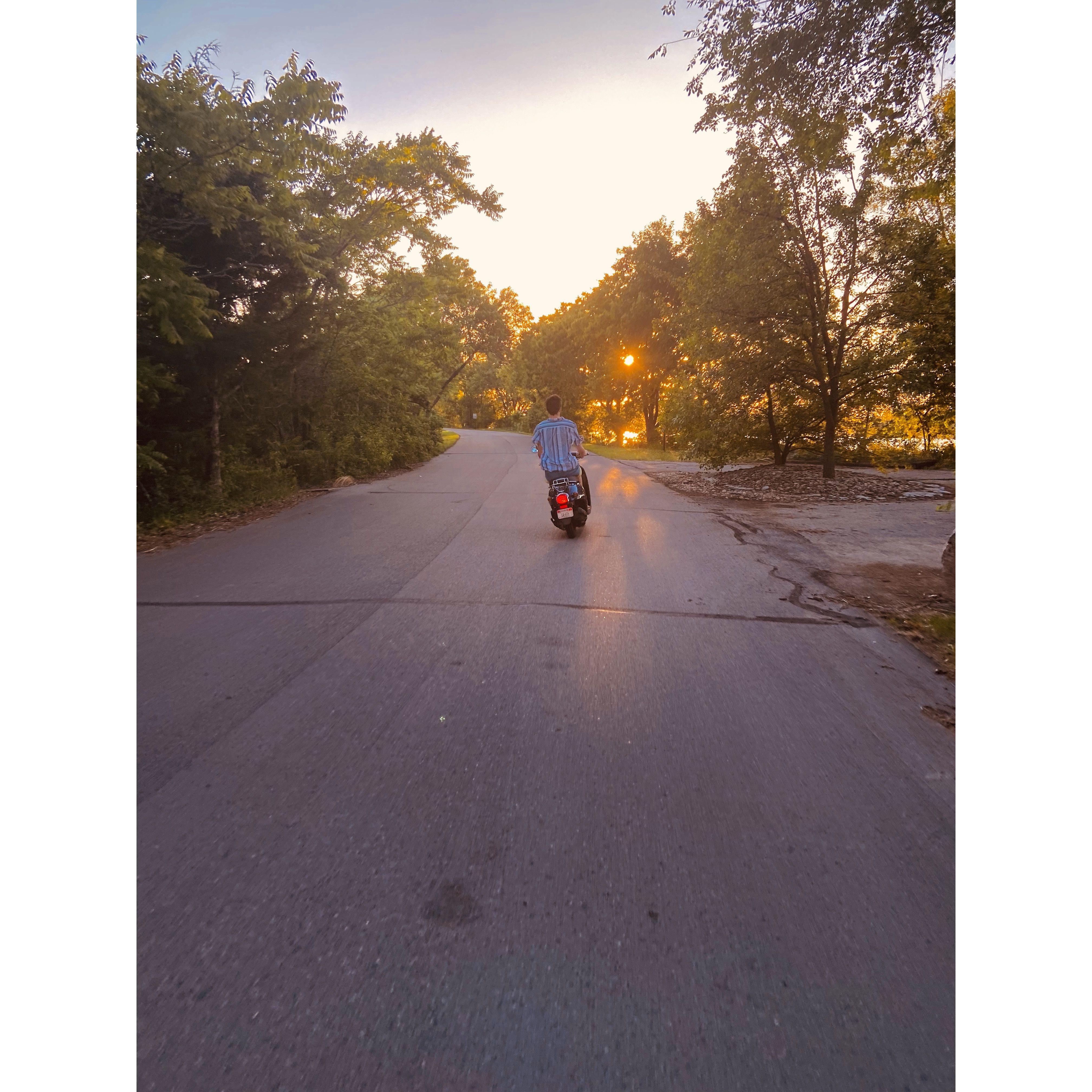 Johnny on the vespa