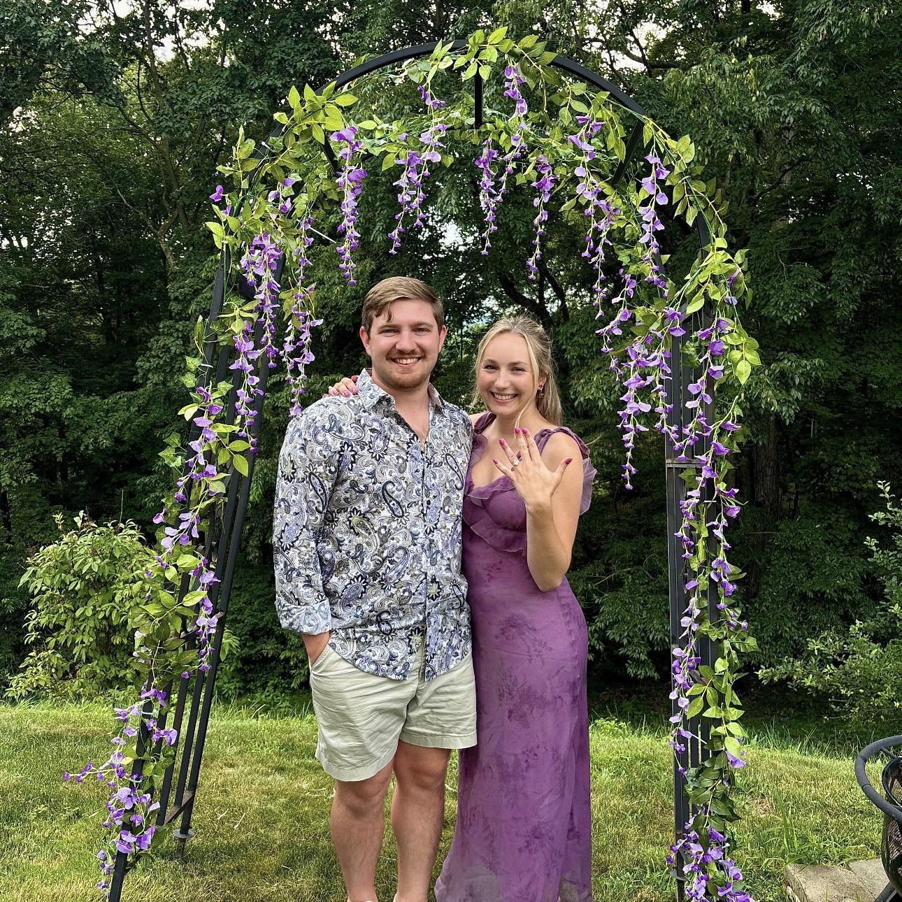 The day we got engaged! 7/12/2025🤍
