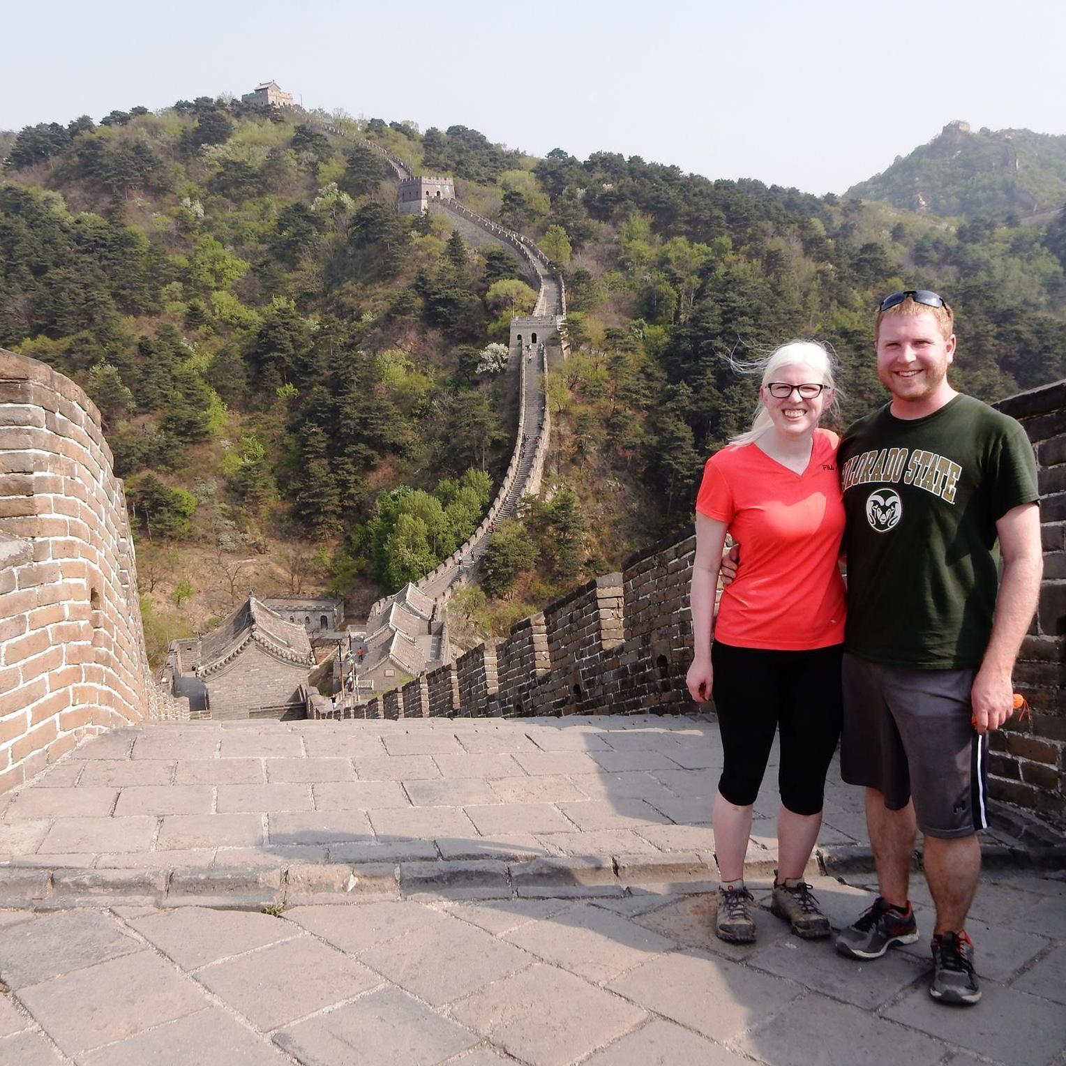 Hike along the Great Wall of China, Spring 2016