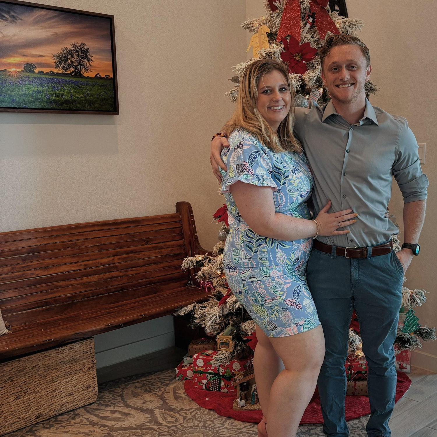 Our first Christmas together