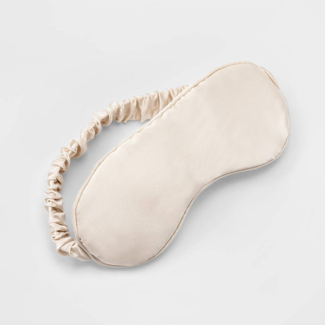 Solid Silk Eye Mask Natural - Casaluna™