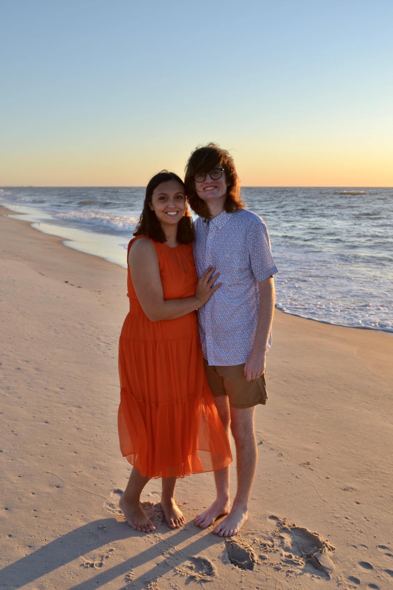 We took our official engagement photos on the beach of Assateague Island on August 13, 2022!