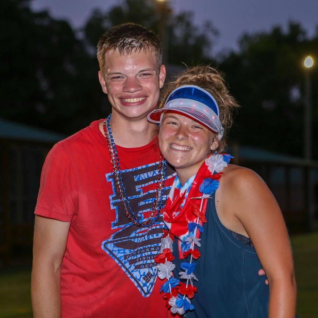 First Summer working as counselors at Camp War Eagle