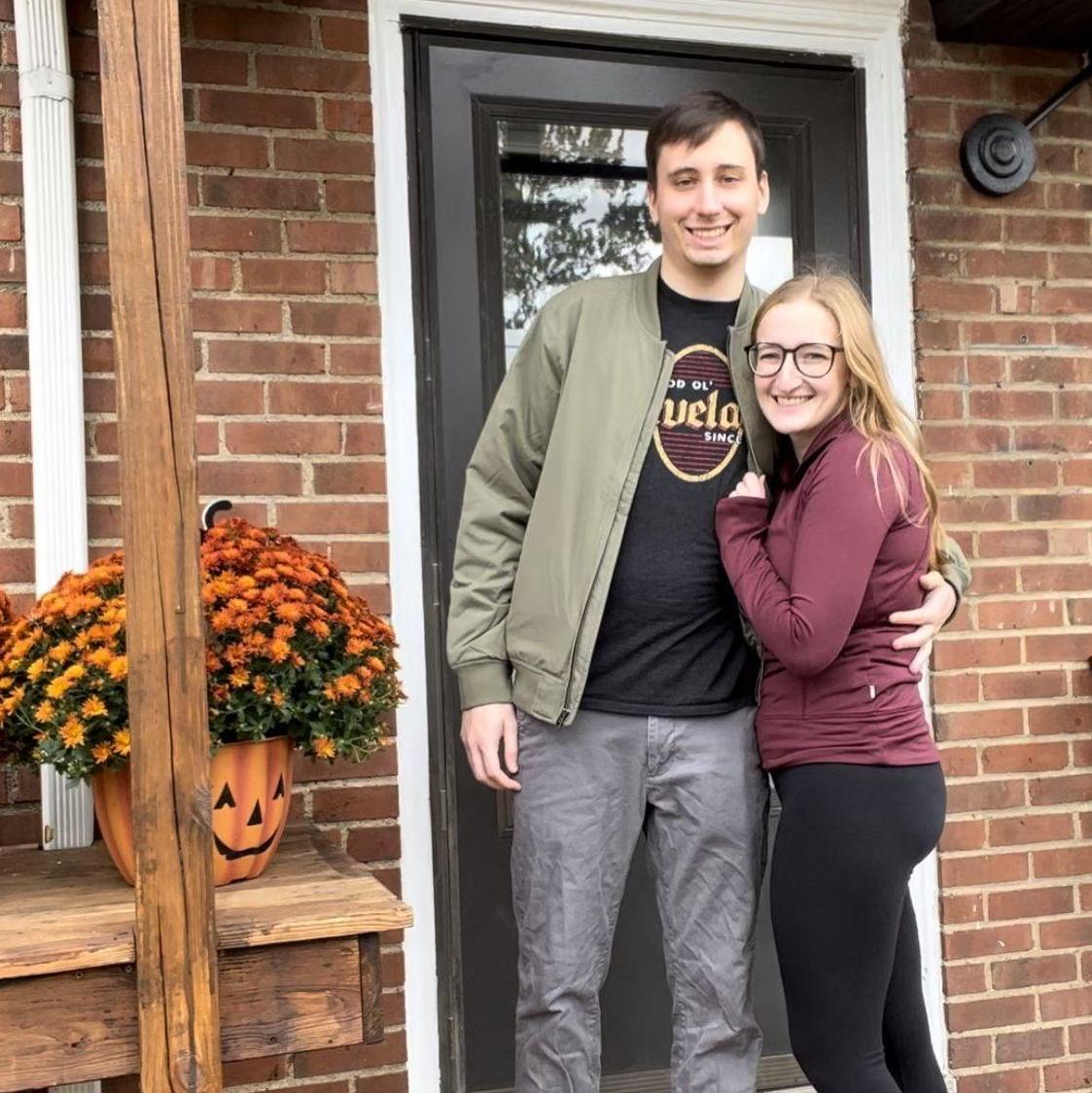 Our first house together