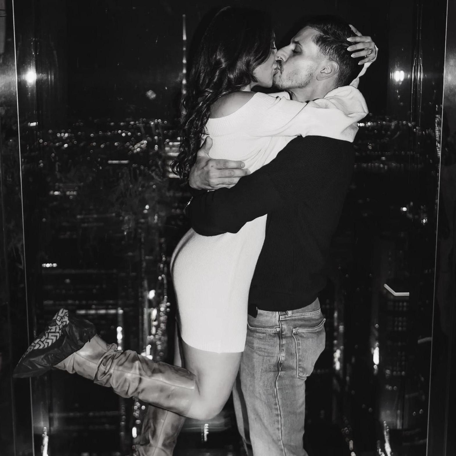 The night we got engaged.