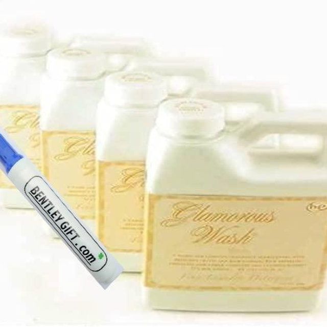 Tyler Candle 4 Fl oz Glamorous Detergent wash Multi scents (Diva, High maintenance, Kathina, French Market) including a Bentley Stain remover Pen