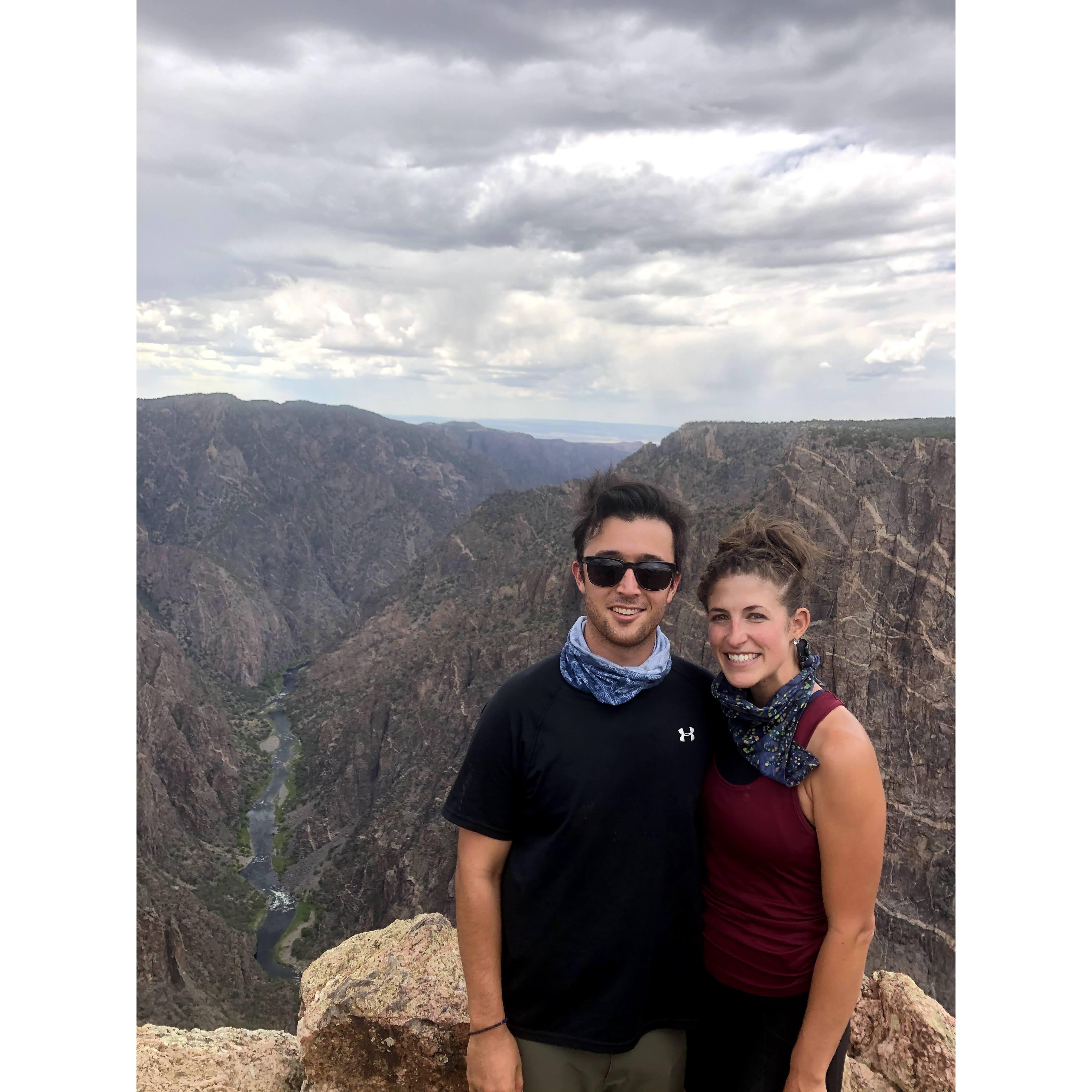 After we completed the steepest hike in America... literally