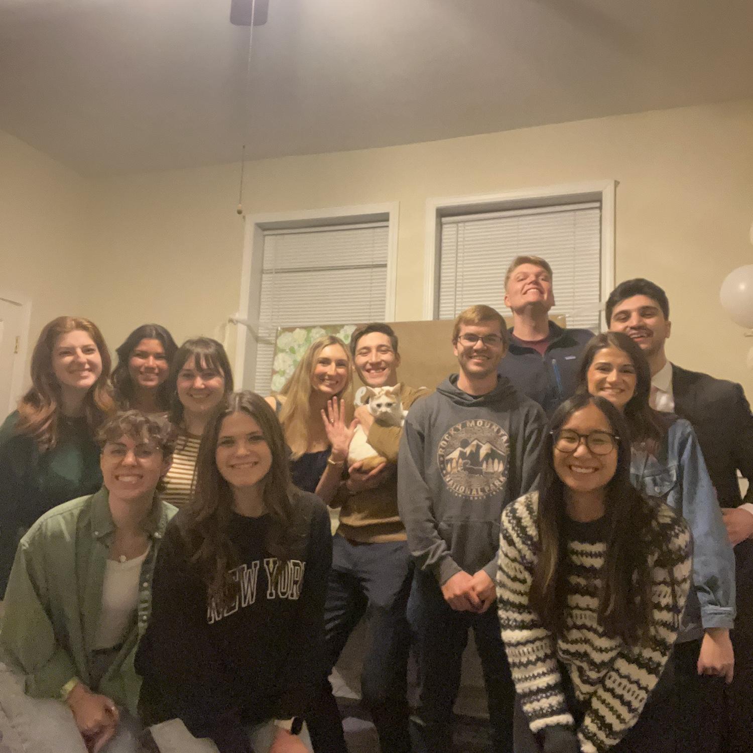 Charlie planned the surprise of a lifetime for Claire, by not only proposing, but also organizing a surprise engagement party!