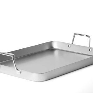 18 inch 3-in-1 Stainless Roasting Pan Misen