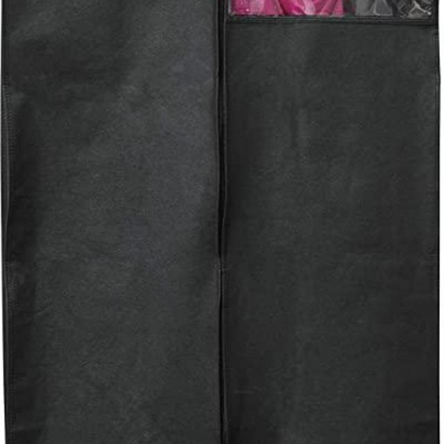 Simple Houseware 60-Inch Heavy Duty Garment Bag w/Pocket for Suits, Tuxedos, Dresses, Coats