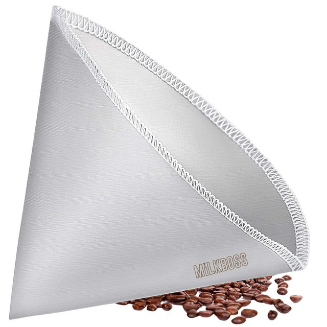 Zulay Kitchen Reusable Paperless Pour Over Coffee Filter