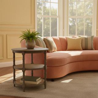 3-Tier Mango Wood Table