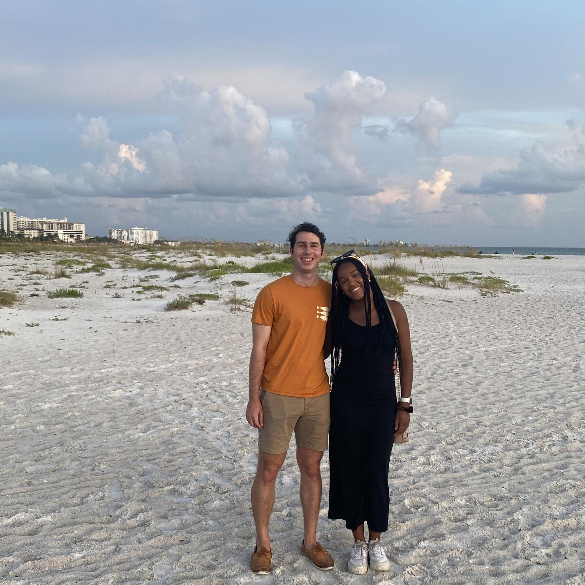 Our first beach trip together!