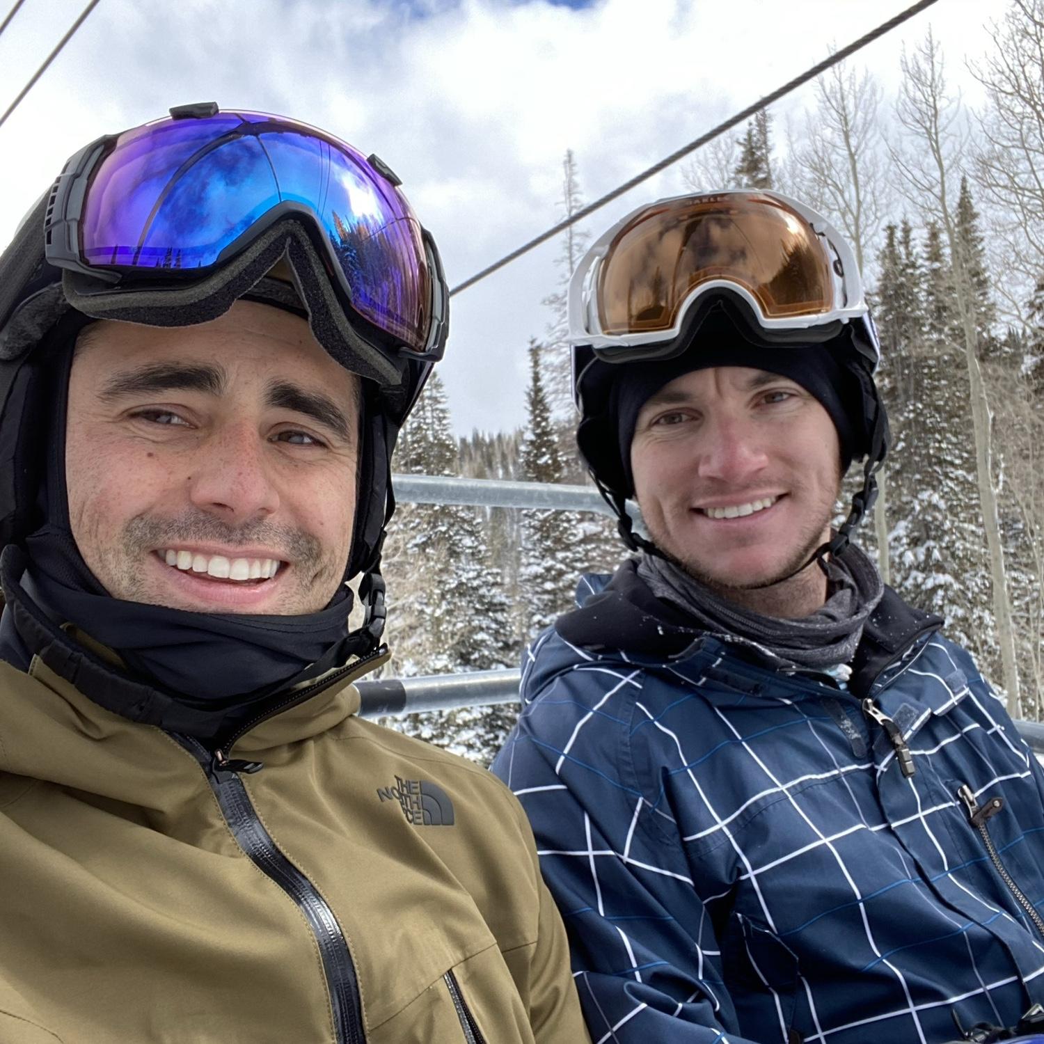 Brian & John Ski
