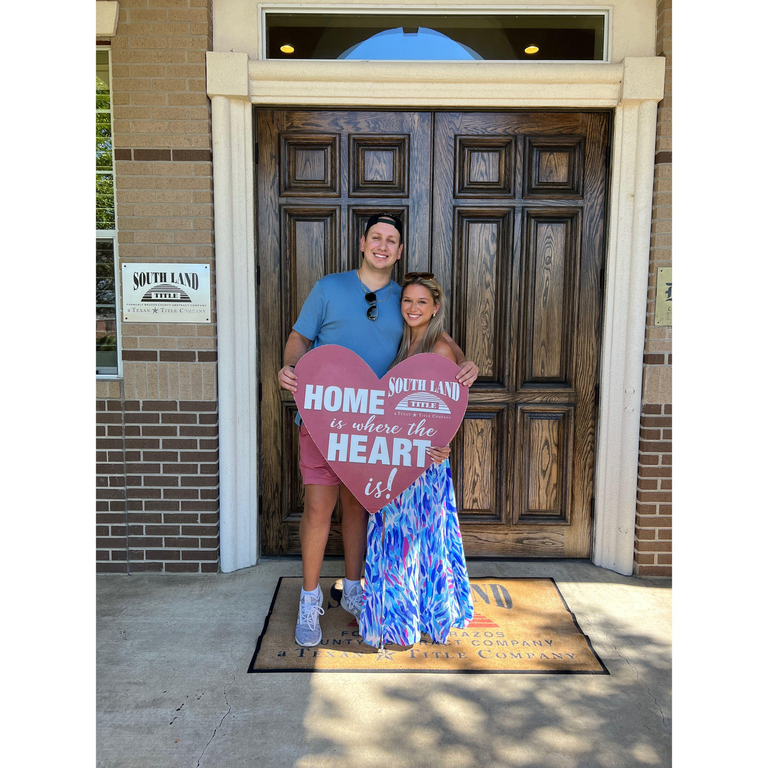 Closed on our first home