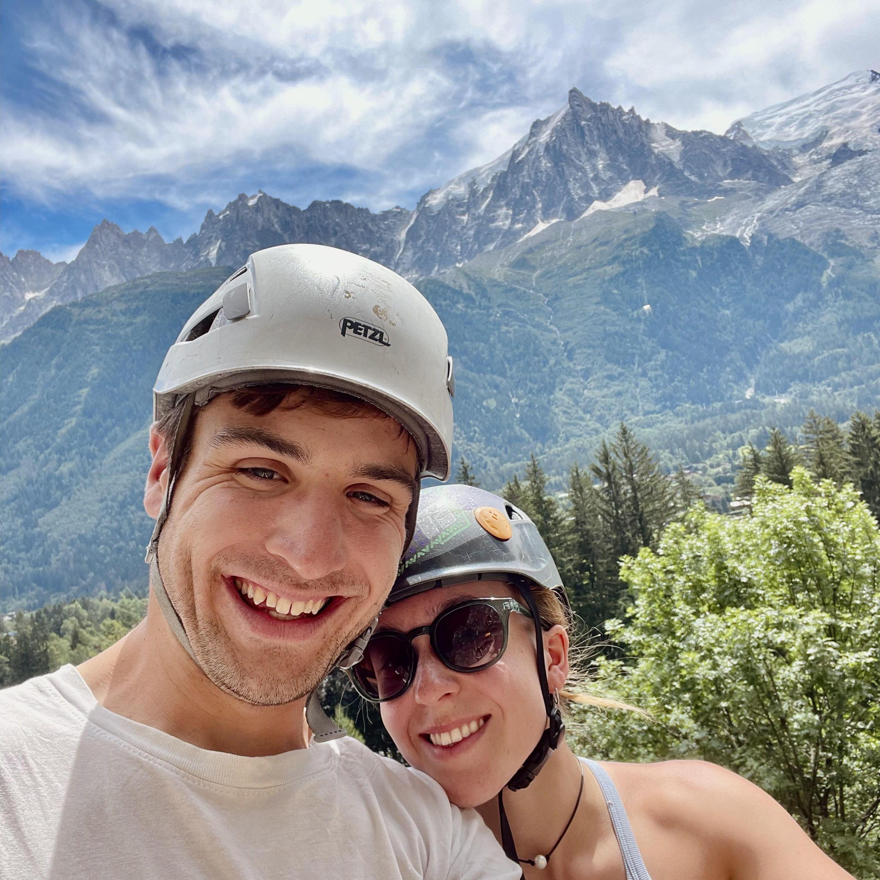 More climbing adventures in Chamonix, France