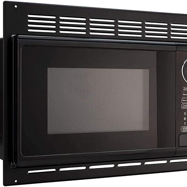 GreyStone RV Microwave | .9 Cubic Ft Black Microwave with Trim Kit | 900 Watt P90D23AP-X3-FR03 | Direct Replacement for High Pointe and GreyStone