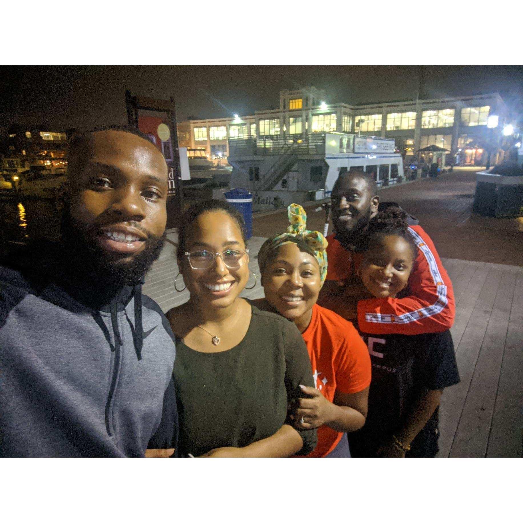 Chilling in Georgetown with some of the good homies (August 2020)
