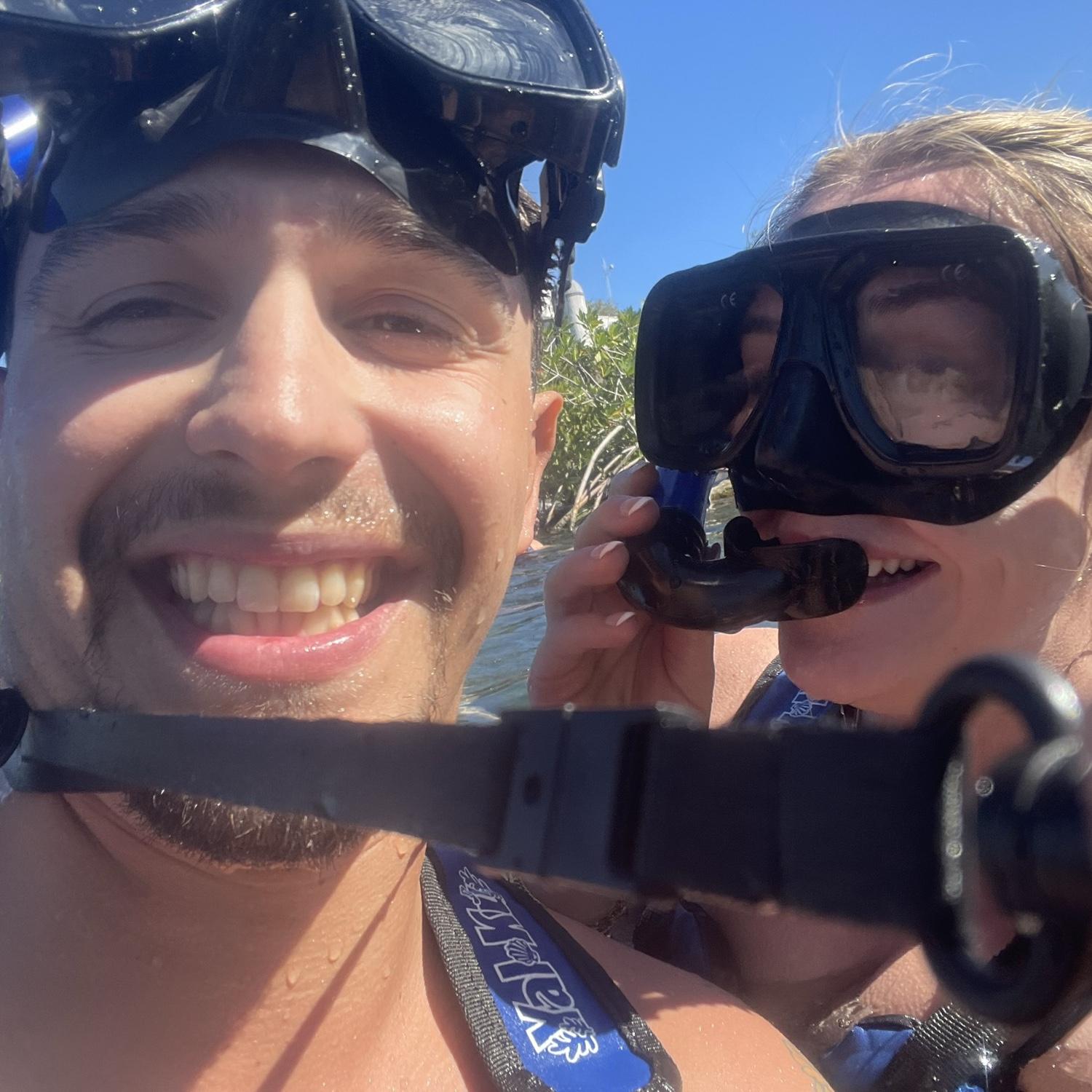 Snorkeling in Cancun