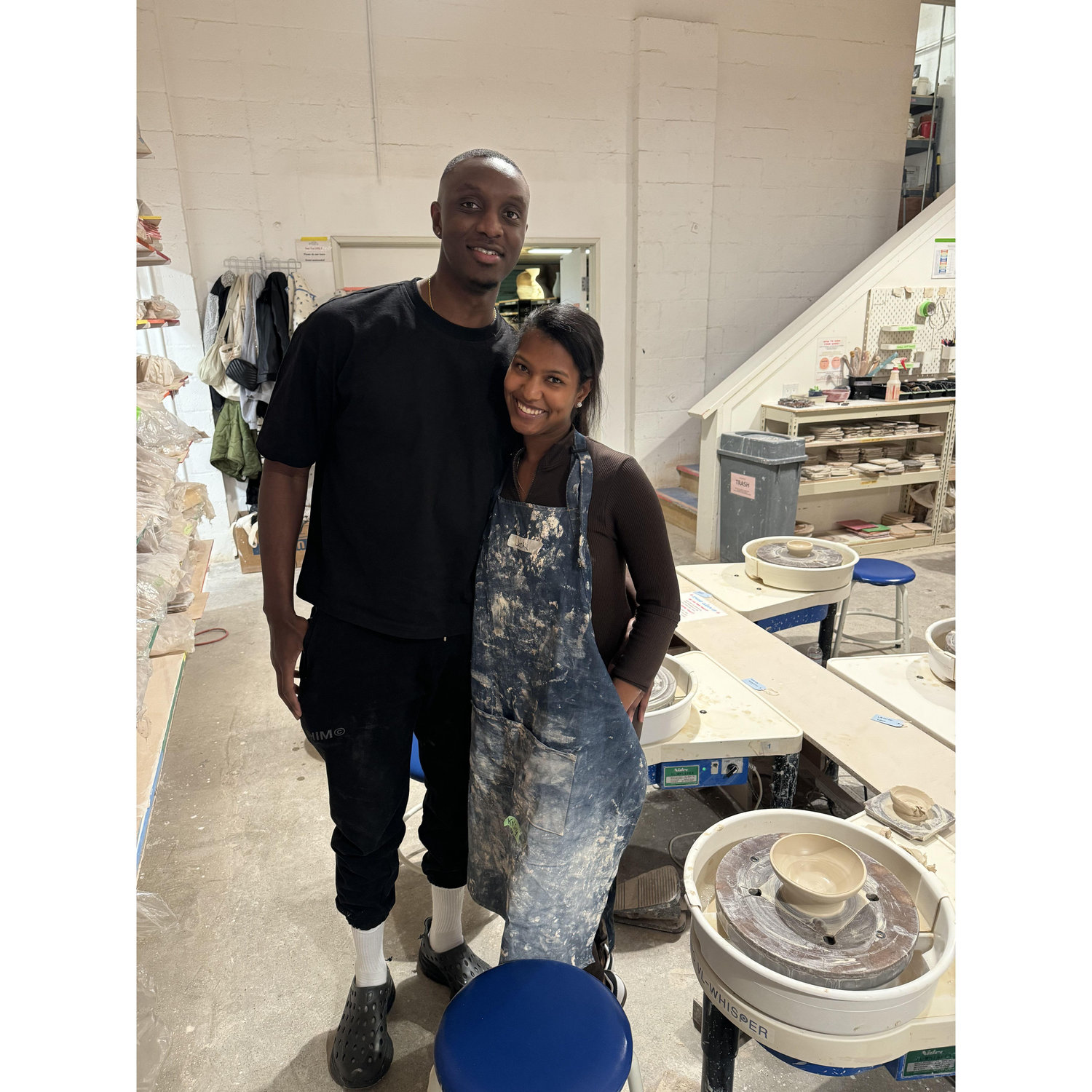 Pottery class
