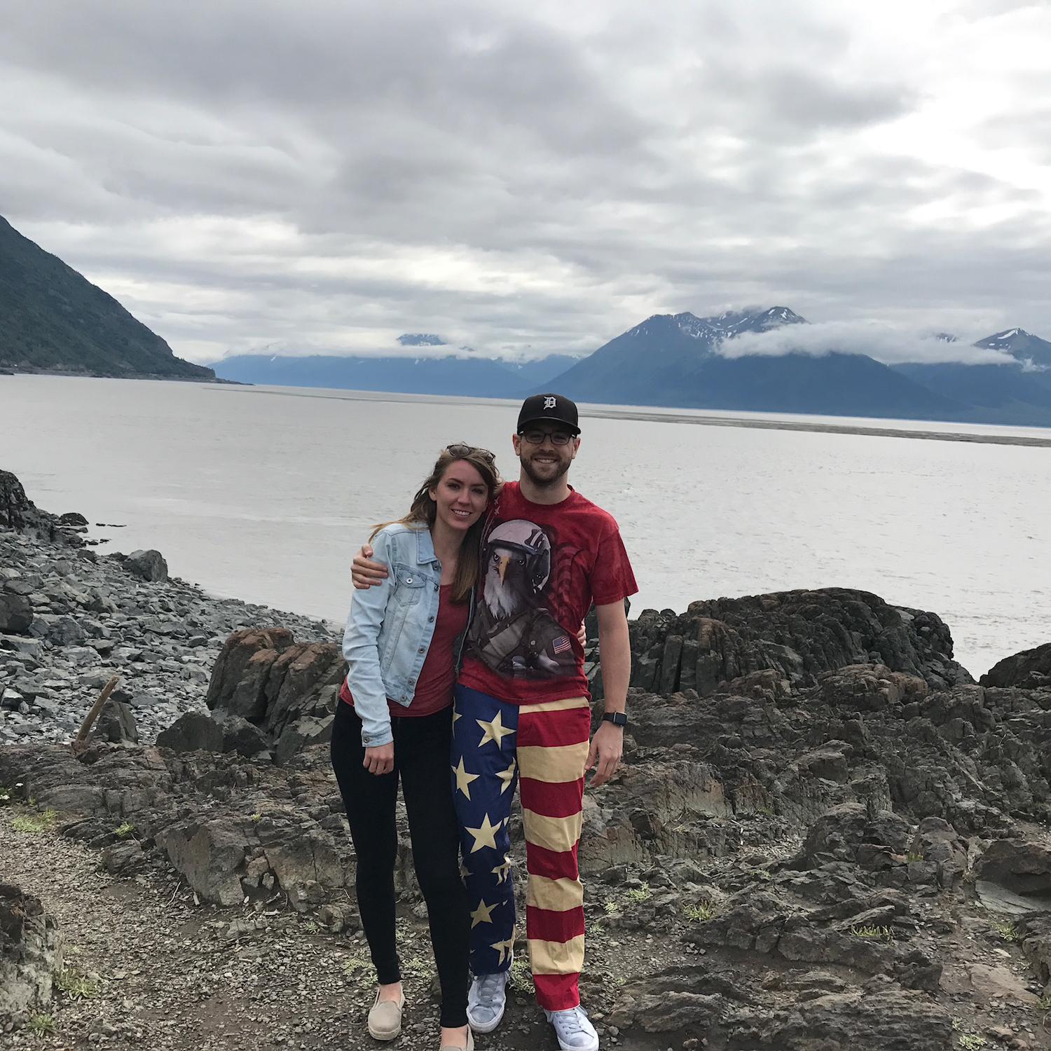 Red, white, and blue in Seward, AL 2017