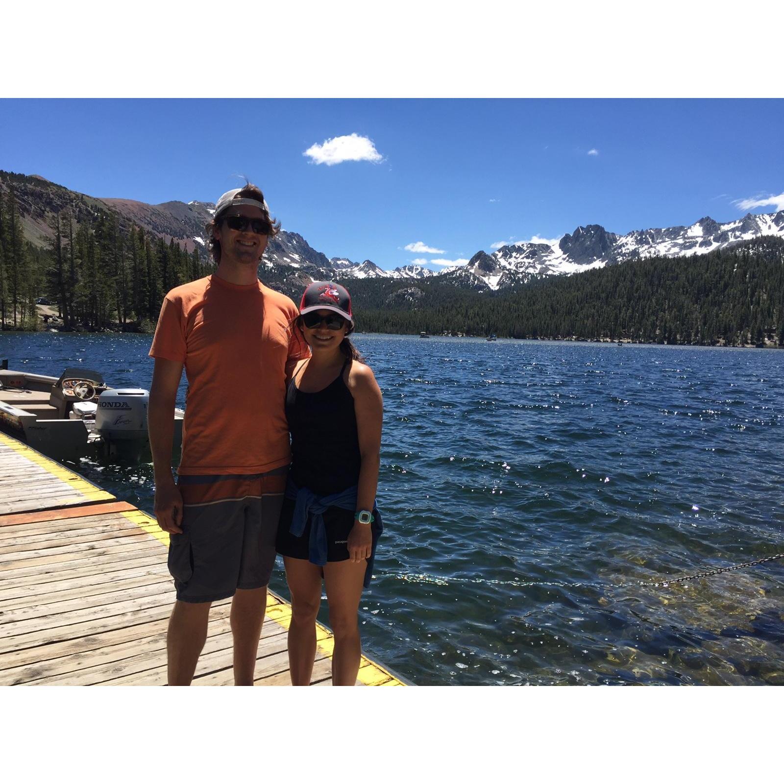 The annual Wieber-White-Divencenzi trip to June Lake, CA. Summer 2016.