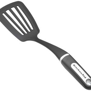 Lifetime Brands - KitchenAid Nylon Slotted Turner, Black