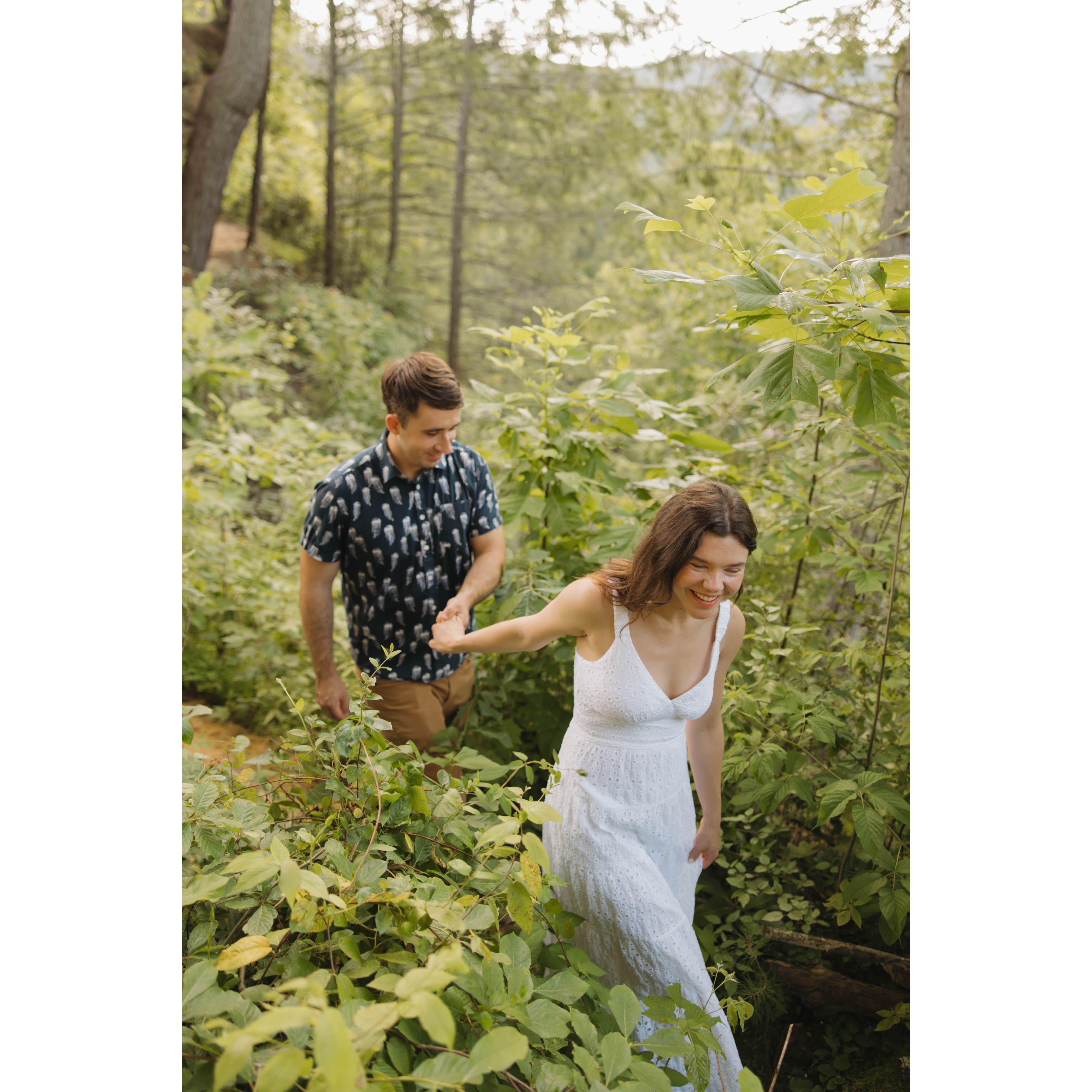 Engagement Photos - "I follow where you lead"