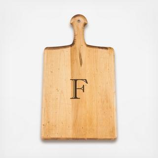Monogram Maple Paddle Cutting Board