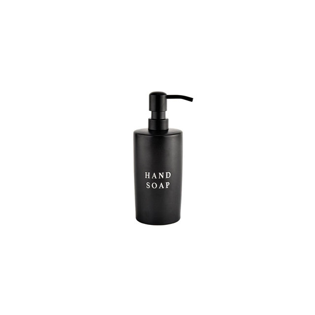 Sweet Water Decor Black Stoneware Hand Soap Dispenser - 15oz