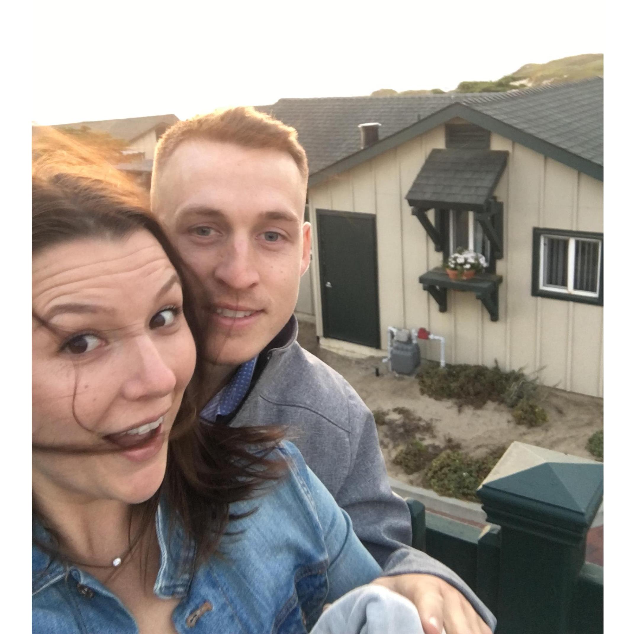 Monterey Bay birthday surprise