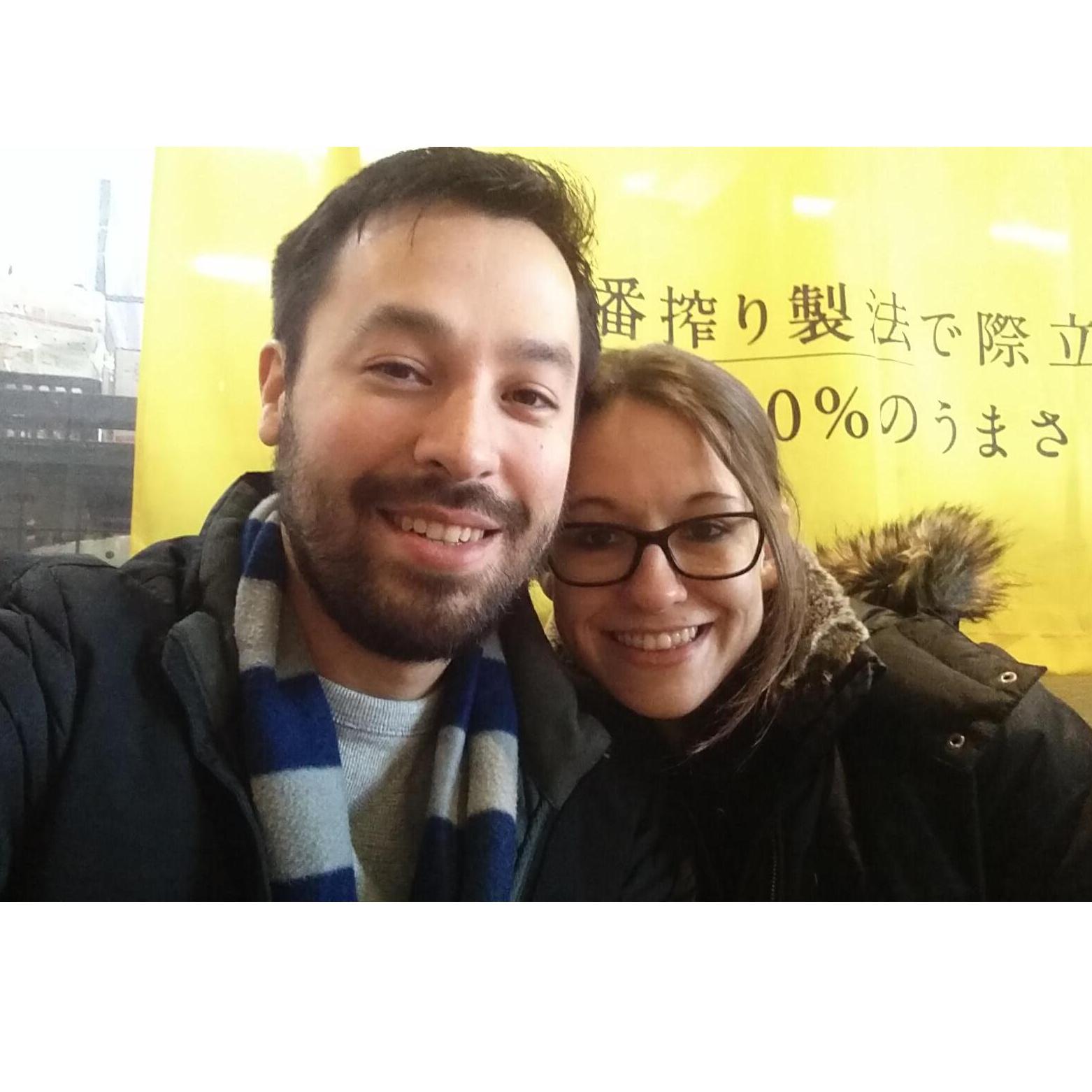 On our awesome trip to Japan!