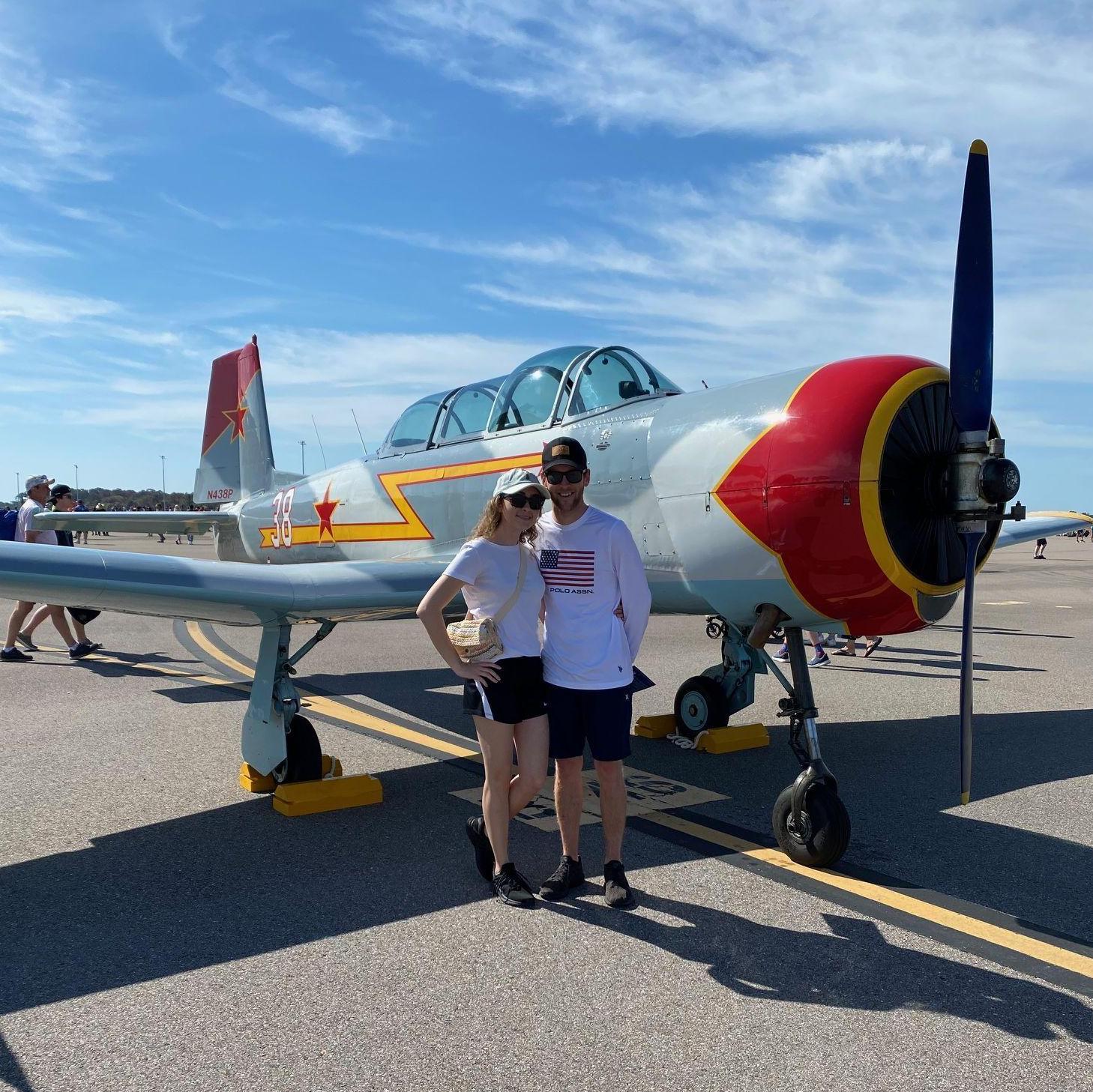 03.30.2024
We Went to Our First Airshow Together Where the Blue Angels Did Their Performance.
