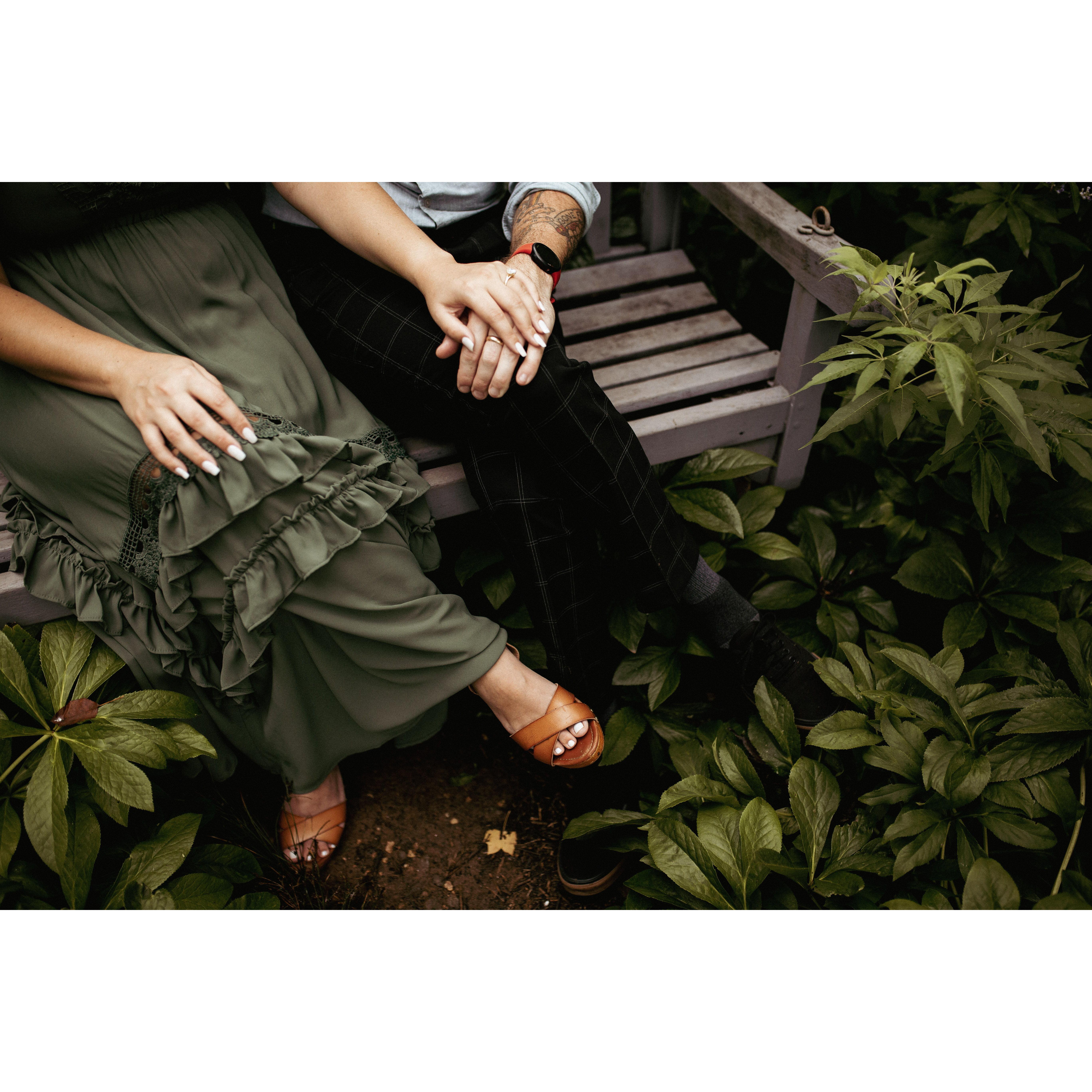 Engagement photos in Clemson, SC