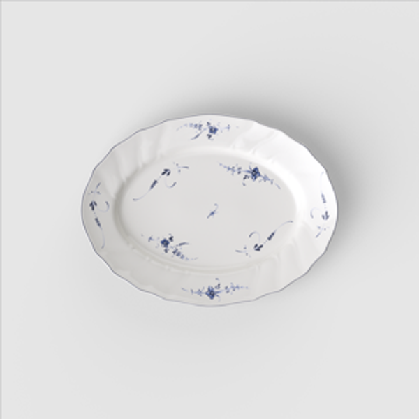 Old Luxembourg oval plate 36 cm Villeroy & Boch